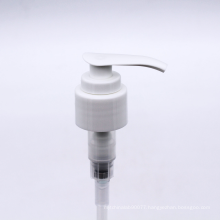 hot selling cosmetic liquid soap container use white screw plastic dispenser 24/410 lotion pump